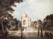 Thomas Daniell South View of the Taj Mahal at Agra china oil painting reproduction